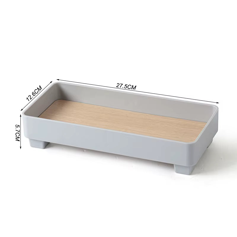 Modern Decorative Tray Home Decor Vase Storage Organizer Box Table Aromatherapy Candlestick round Stand Office Desktop Decor