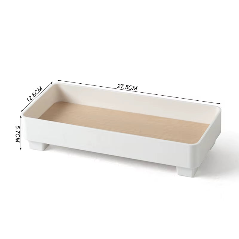 Modern Decorative Tray Home Decor Vase Storage Organizer Box Table Aromatherapy Candlestick round Stand Office Desktop Decor