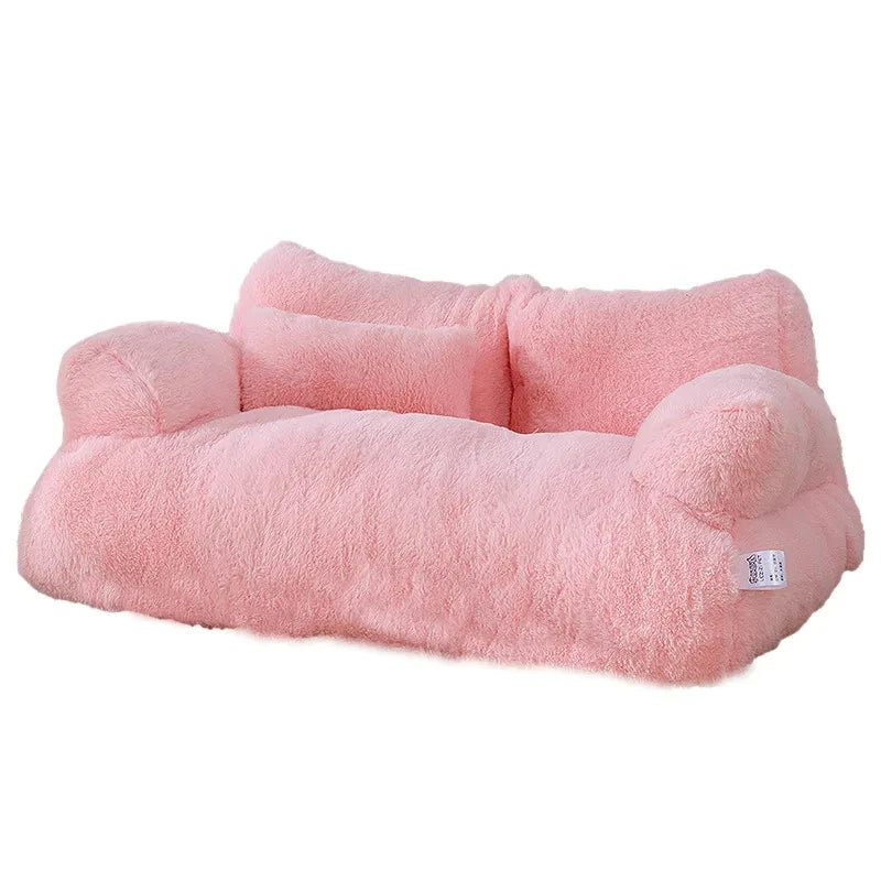 Luxury Cat Bed Sofa Winter Warm Cat Nest Pet Bed for Small Medium Dogs Cats Comfortable Plush Puppy Bed Pet Supplies